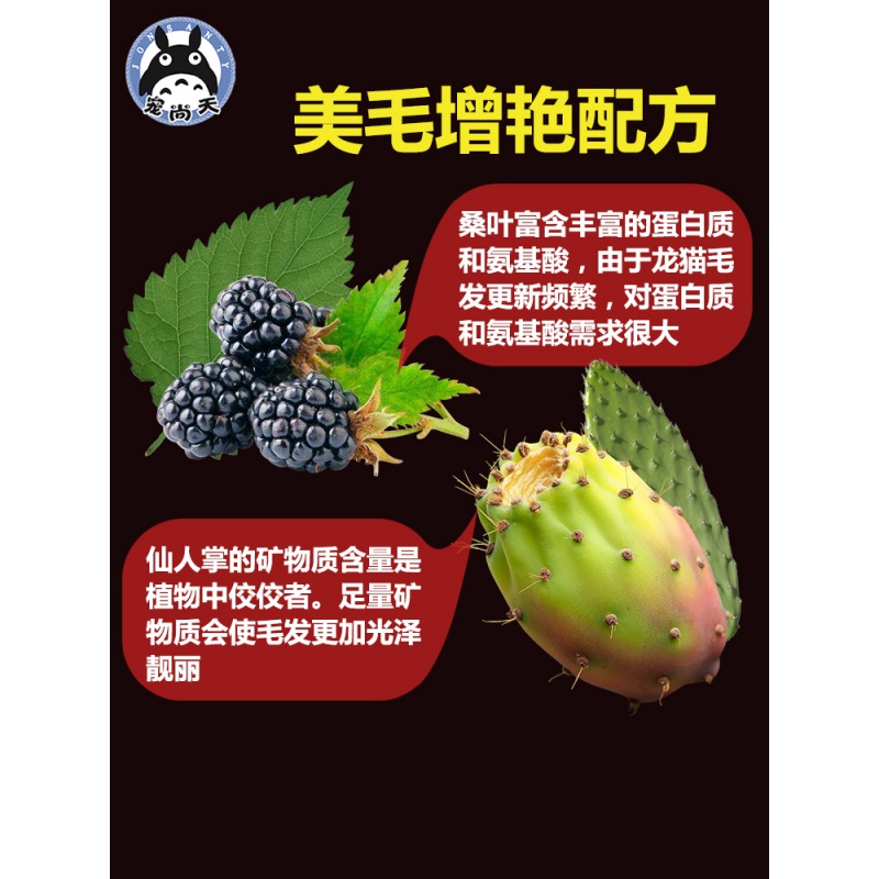 多维高纤龙猫粮食5LB主粮饲料宠物食物主食用品马祖瑞配方高清大图