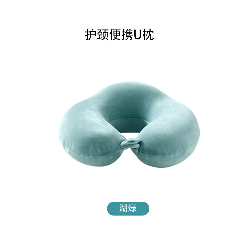 睡眠博士(AiSleep) 护颈便携U型枕-浅灰高清大图