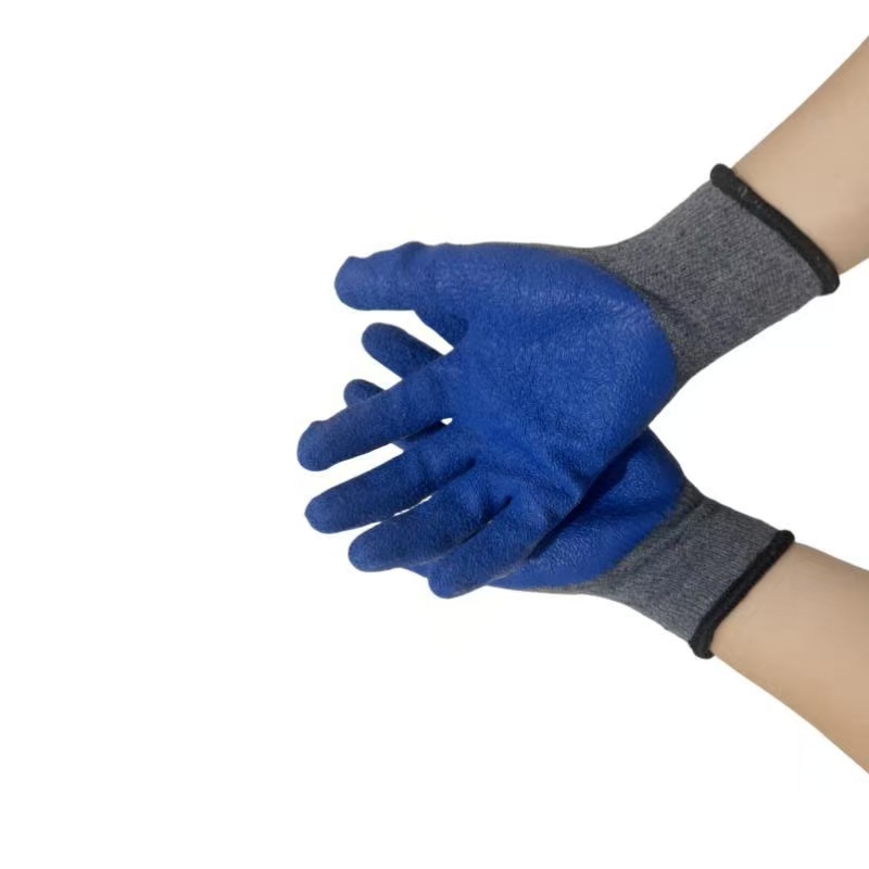 健訫奕天加厚涂胶手套ZM0003双高清大图