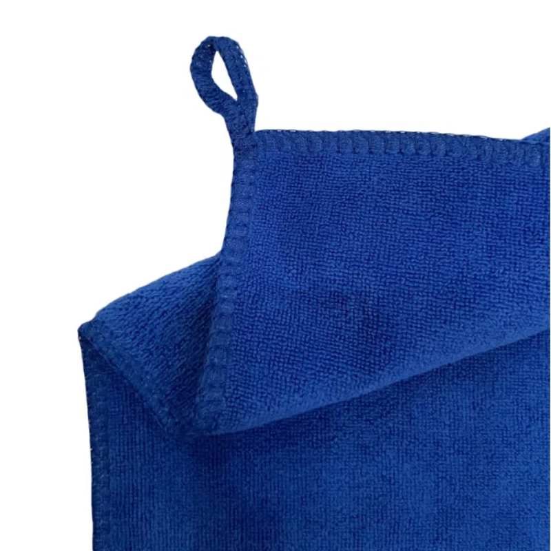 超细纤维蓝抹布40x40cm高清大图