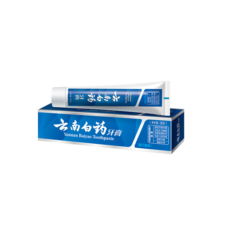云南白药牙膏(留兰香型) 120g(36)