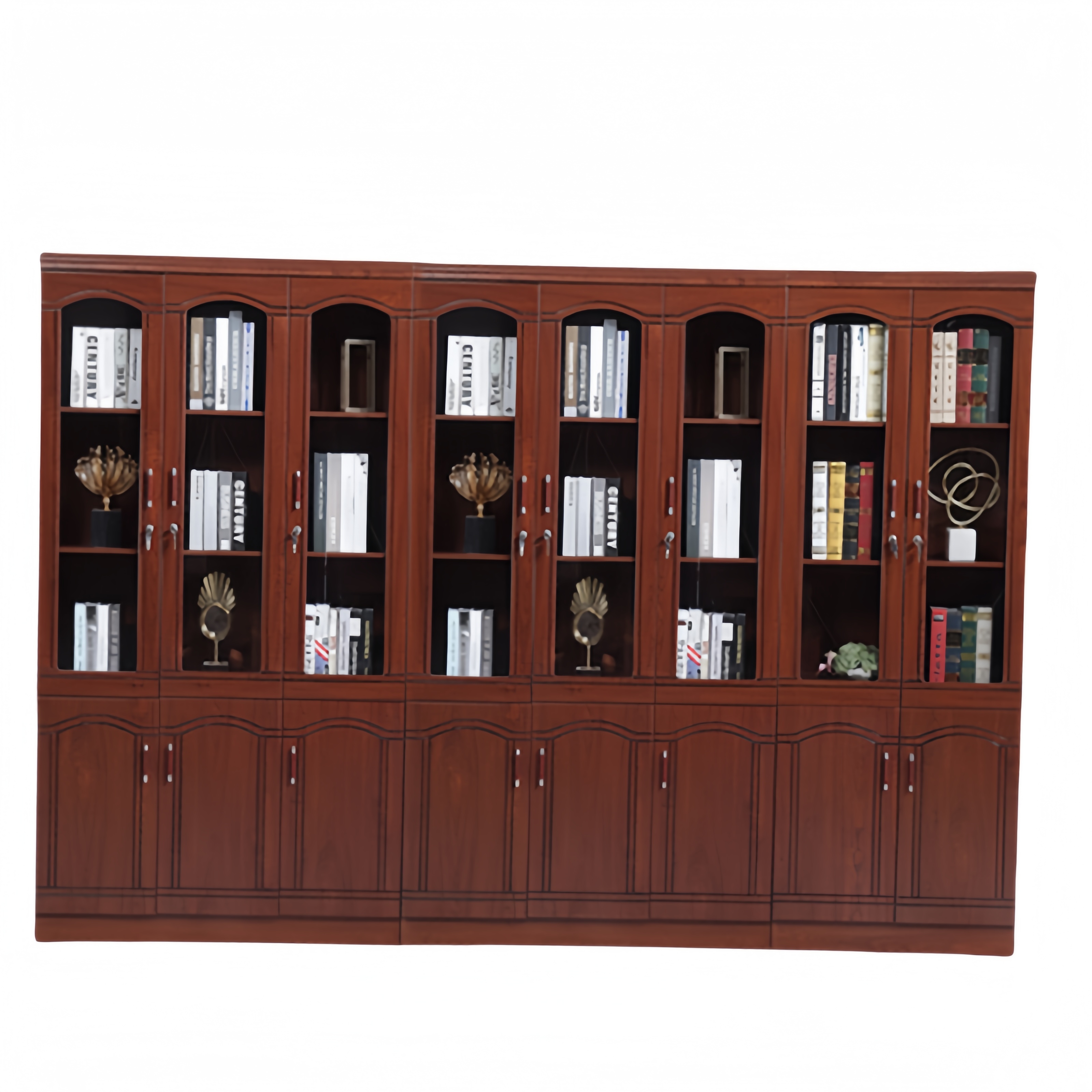 桃锦堂书柜两门高清大图