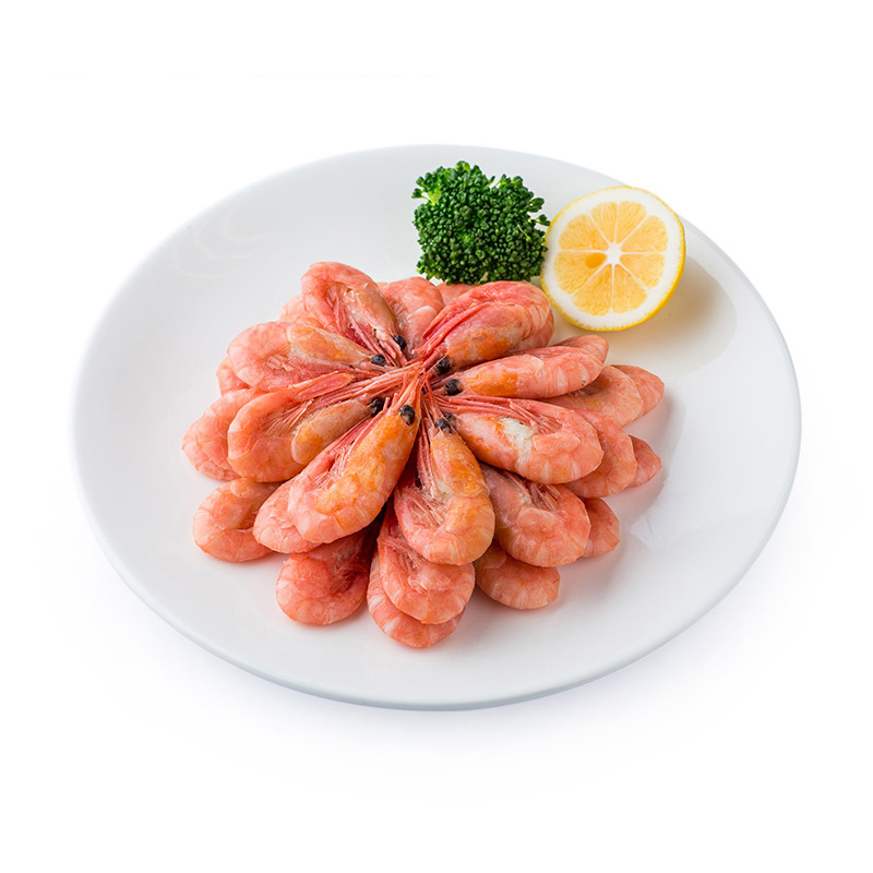 原膳加拿大北极甜虾熟冻500g(120+/kg)
