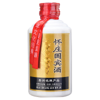 茅台镇怀庄1983酱香型白酒53度国宾 100ml小瓶整箱装