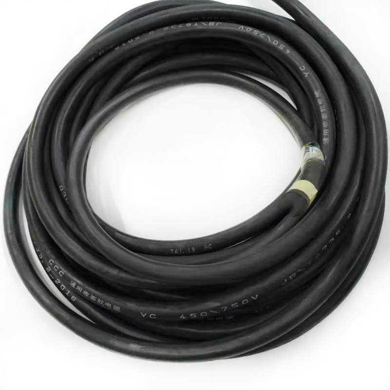 津达线缆yjv3251真空泵动力电线电缆黑色单位米