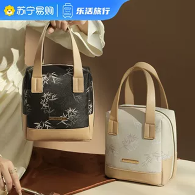 新中式手提化妆包女大容量2025新款便携式外出分区收纳化妆袋1085高清大图