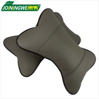 汽车头枕 车用头枕 护颈枕 四季通用汽车靠枕 丹尼皮PU 对装