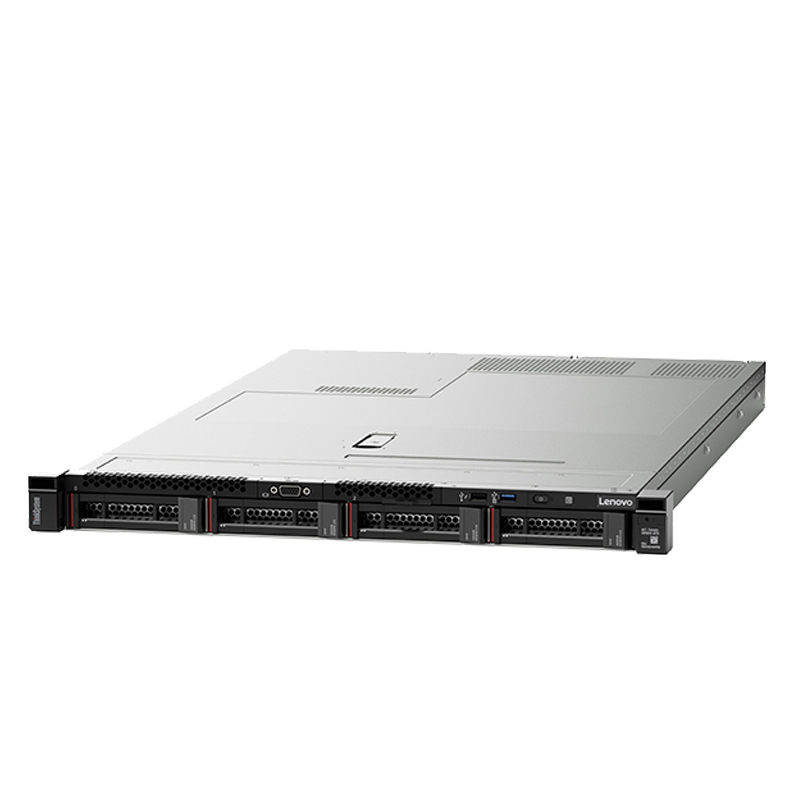 联想（Lenovo）SR258 1U机架式服务器主机 易插拔机型 至强E-2124 4核3.3G 8G 1T 定制