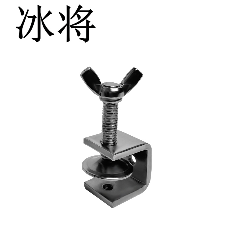 冰将 304不锈钢老虎卡子蝶型手拧款 个高清大图