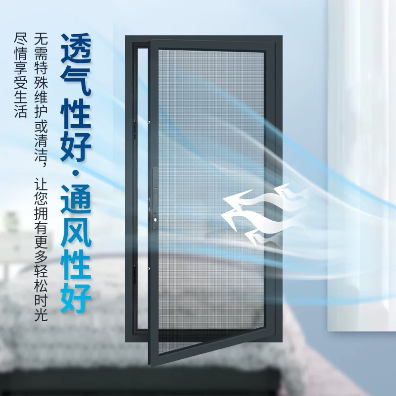 诚智旺 铝合金纱窗 不超1平米/个高清大图