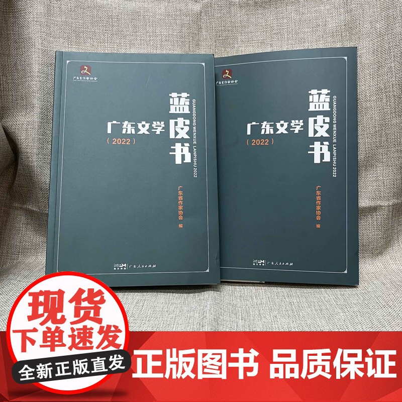 广东文学蓝皮书.2022 文学研究 广州省作家协会 编 9787218168838高清大图