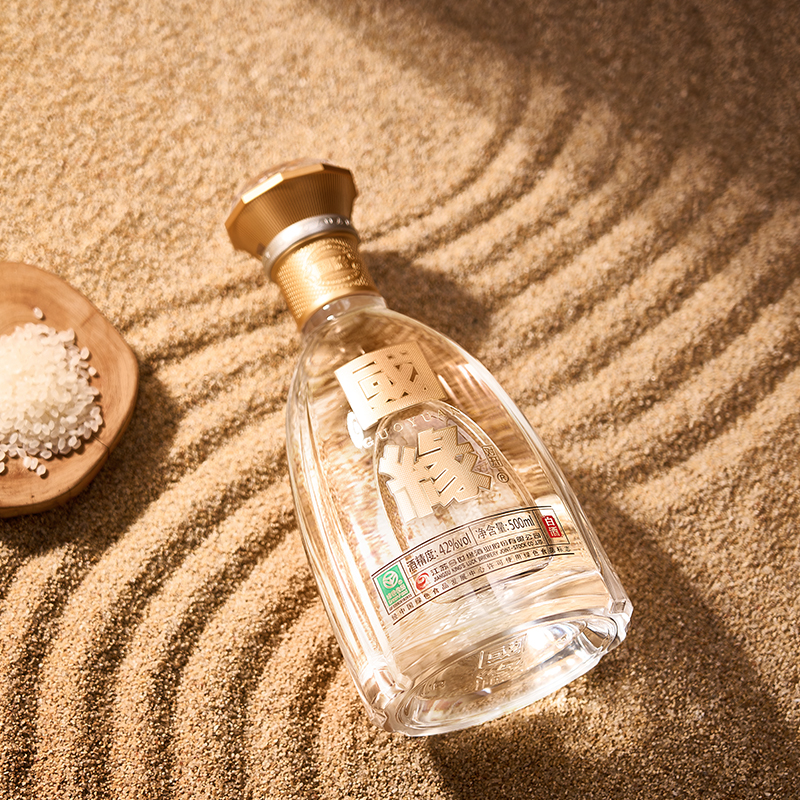 今世缘 国缘对开 柔雅型 42度 500ml *6瓶 整箱装 苏宁自营高清大图