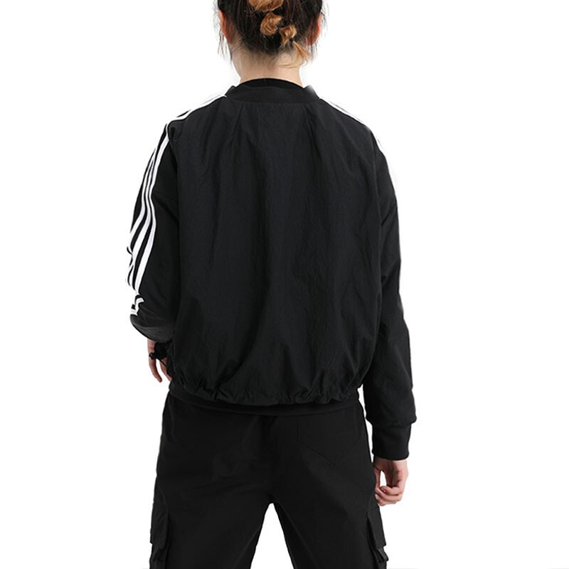 Adidas阿迪达斯女装笳克 2020秋新品运动服舒适透气防风立领夹克外套GM1418 C