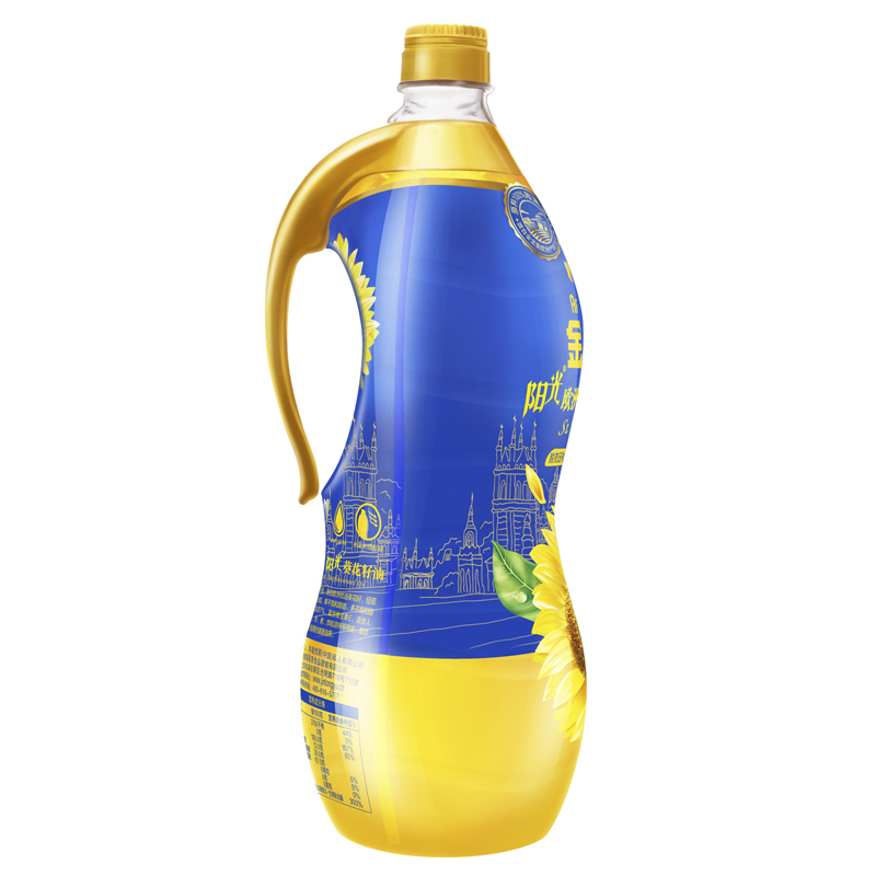 金龙鱼阳光葵花籽油1.8L*2(无礼盒)