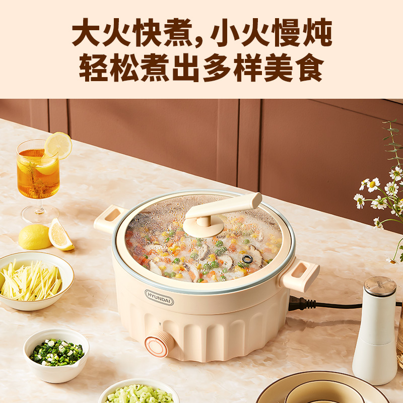 HYUNDAI多功能电煮锅QC-HG127高清大图