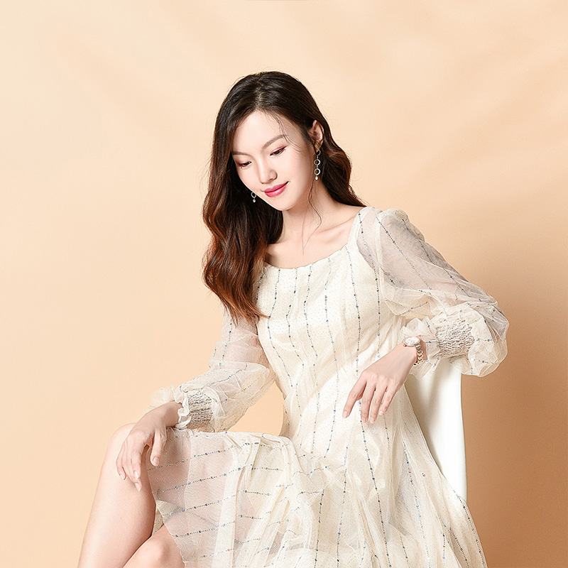 天王女士手表星辰系列优雅时尚钢带石英表新款轻奢防水女表31194高清大图