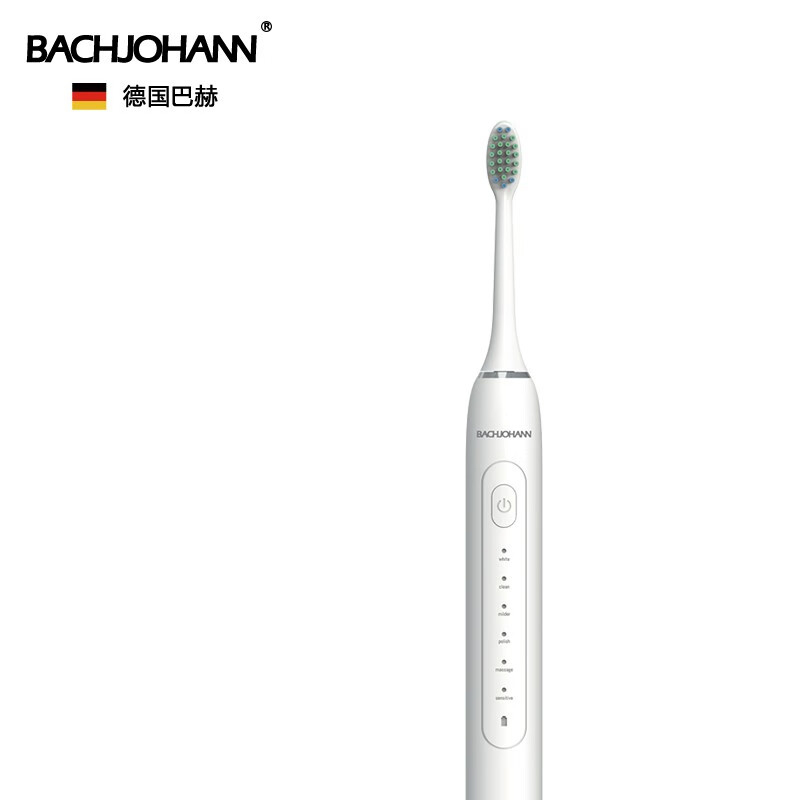 德国巴赫 ETB-01 声波电动牙刷 智能电动牙刷成人声波震动美白防水充电