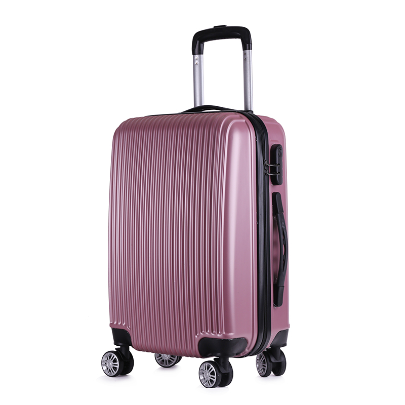 万里马-w3190905简约大方20寸线条纹旅行拉杆箱 参数
