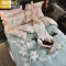 网红棉床上四件套棉床单被套小清新家纺床上用品1.5/1.8m床 三维工匠