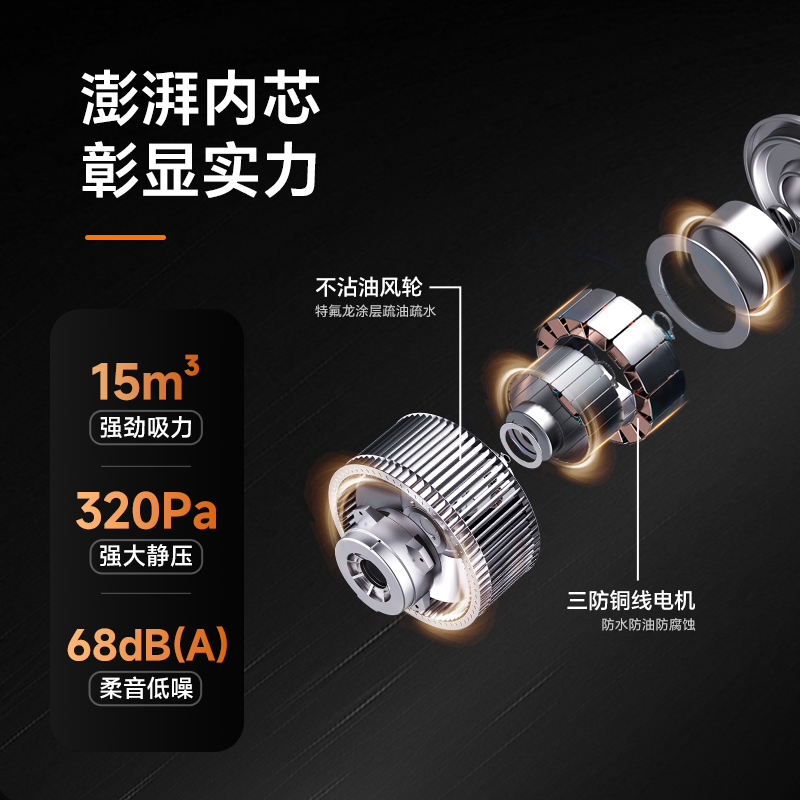 康宝(Canbo)抽油烟机新中式烟爆炒大吸力15m³家用吸油烟机 CXW-200-Z16高清大图