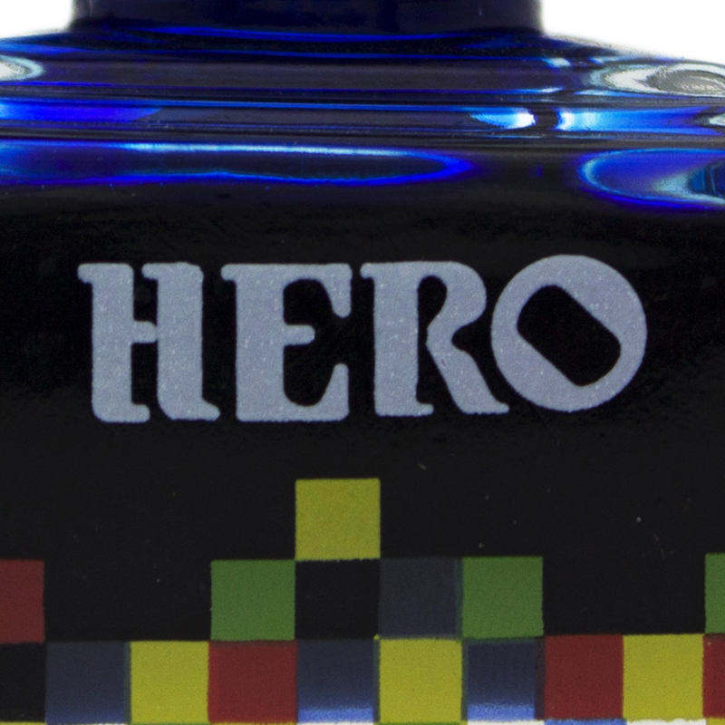 英雄(HERO)彩色墨水钢笔用多色非碳素橙/深蓝/黄/浅绿/深绿/蓝/黑/咖啡/粉红/蓝黑/天蓝钢笔水彩色彩墨
