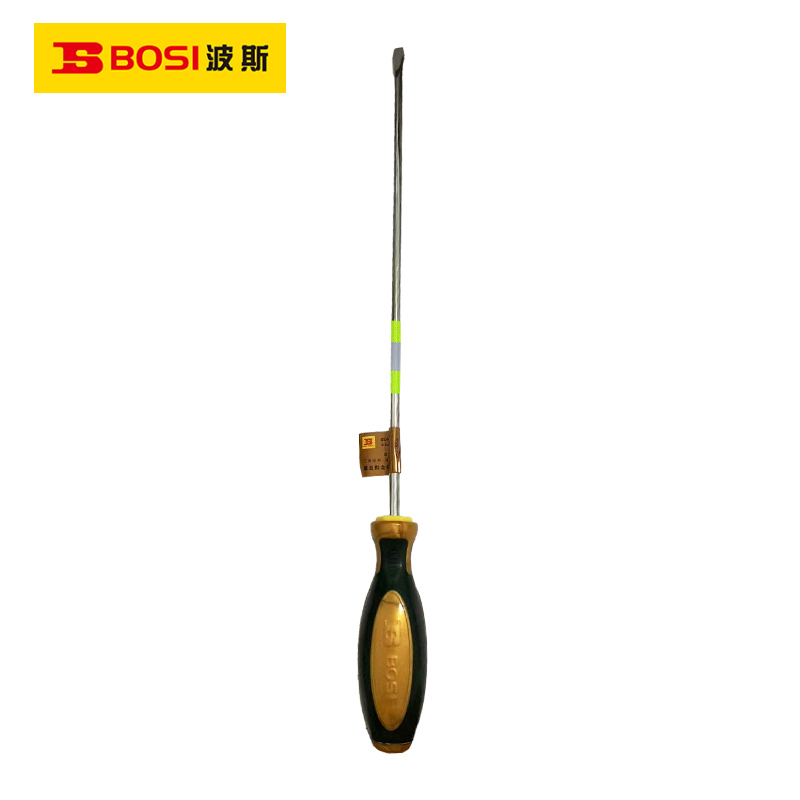 波斯(BOSI) 荧光系列螺丝批金钻系列一字 φ6×300mm 支高清大图
