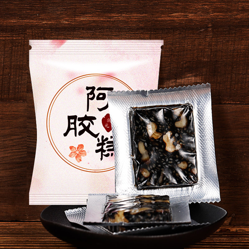 青源堂 阿胶糕 阿胶固元糕东阿原产即食阿胶块15克