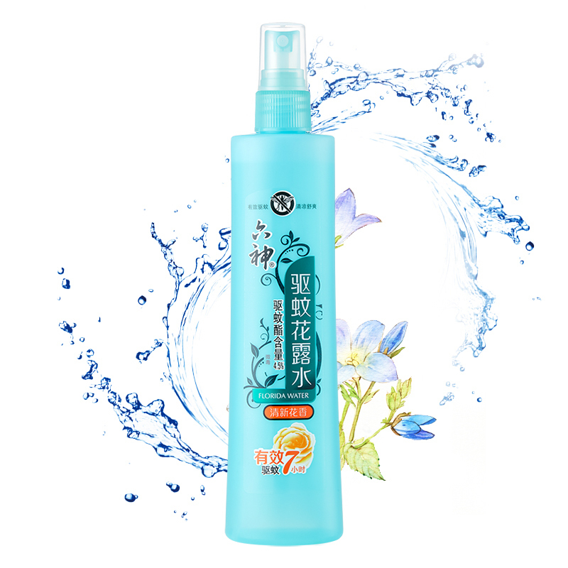 六神驱蚊喷雾花露水180ml*30( 清新花香 )驱蚊防蚊 清凉舒爽 快速止痒高清大图
