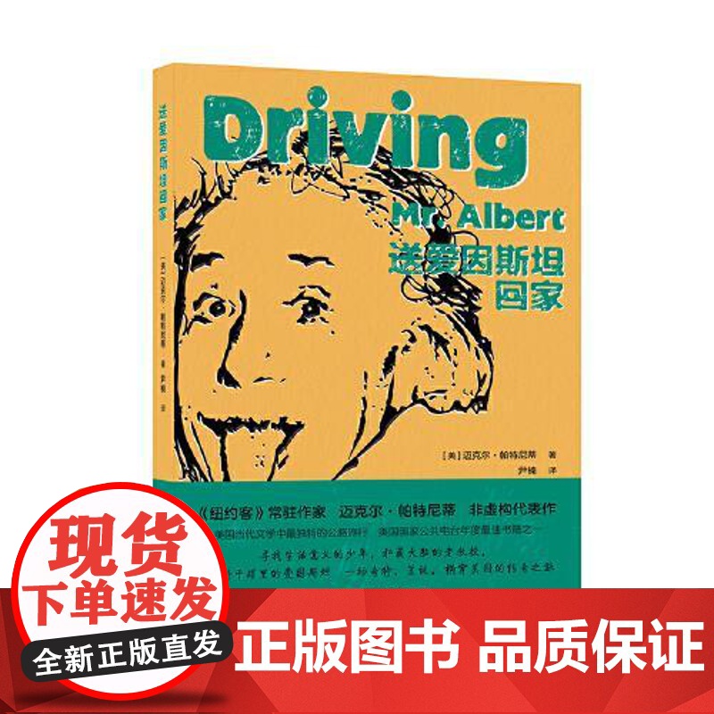 送爱因斯坦回家 北京十月文艺出版社高清大图