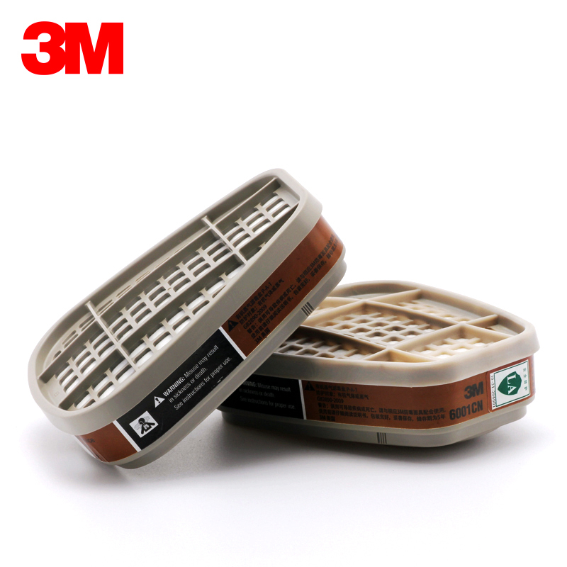 3M 6001CN活性炭滤毒盒 单位:个