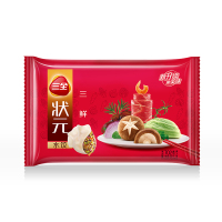 三全 状元水饺 三鲜口味 702g (42只)速冻 经典三鲜口味 营养美味 方便快捷 可蒸/煎