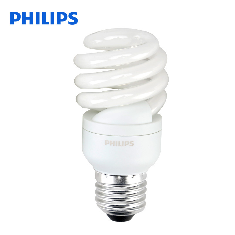 飞利浦(Philips) 12W E27 螺旋节能灯泡 6500K白光 48只 (单位:件)