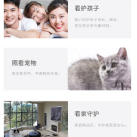 室外监控摄像头(32G内存)户外球机云台旋转无线WiFi插卡监控器手机远程套装
