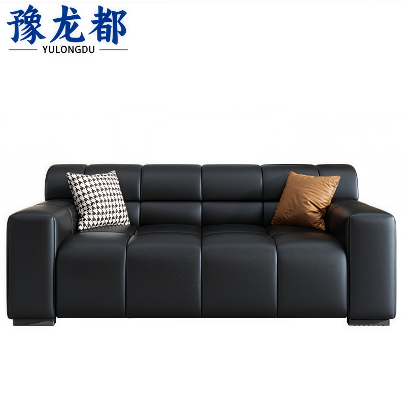 豫龙都 办公沙发 双人位张