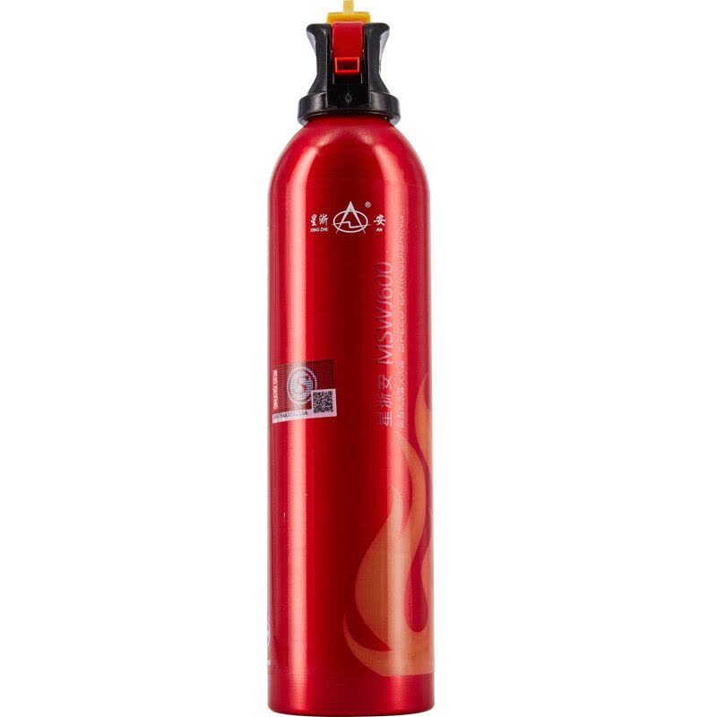 星浙安 车载水雾灭火器车用家用商用灭火器 520ml水雾卡口红瓶图片