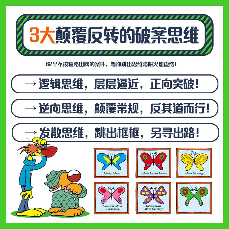 真相只有一个·福尔摩斯漫画(全4册)高清大图