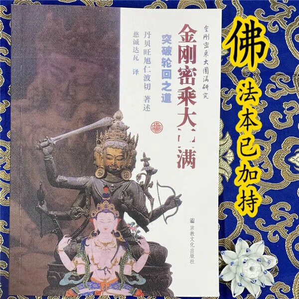 《印》金刚密乘大yuian满~突破轮回之道 丹贝旺旭仁波切高清大图