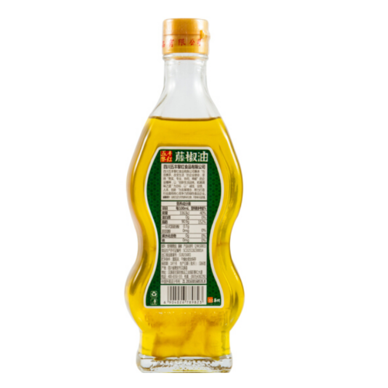 CCSM 五丰黎红 汉源藤椒油 265ml 凉拌佐料 四川调味料 265ml*12瓶/件