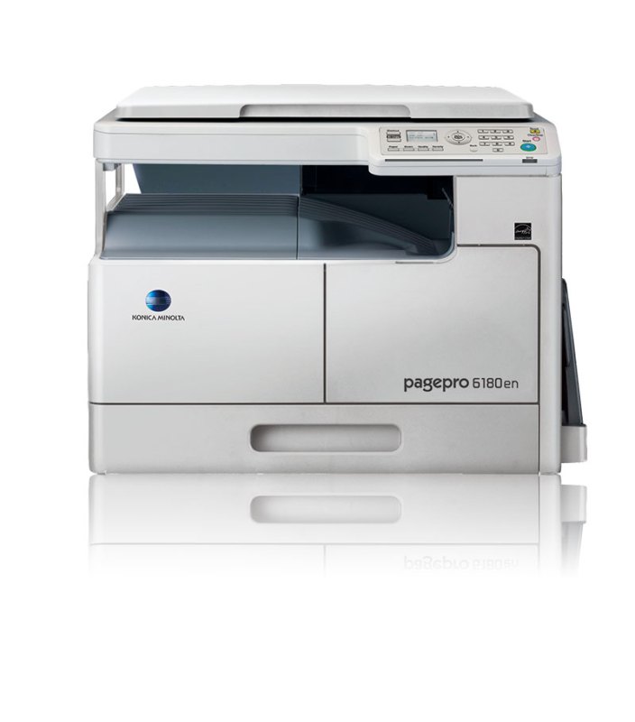 柯尼卡美能达(KONICA MINOLTA) pagepro 6180en 黑白多功能一体机 主机标配功能 复印打印扫描三合一高清大图