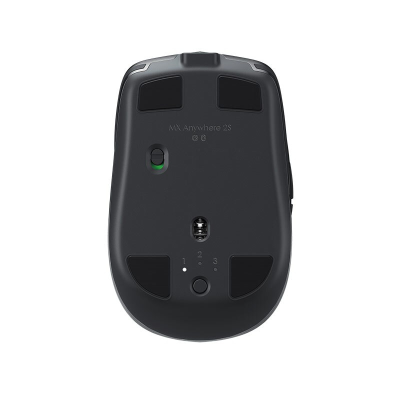 罗技(Logitech) anywhere2s无线蓝牙优联双模跨计算机控制鼠标(BY)