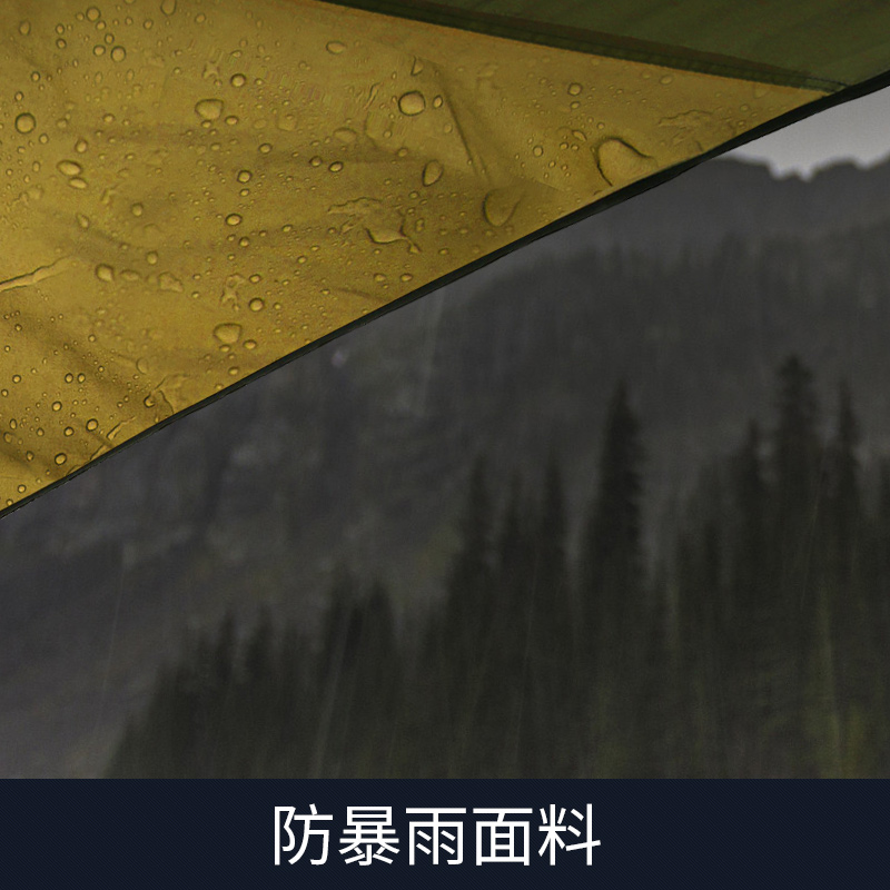 公狼天幕户外帐篷车棚遮阳棚雨棚凉棚防晒野营遮阳布沙滩高清大图