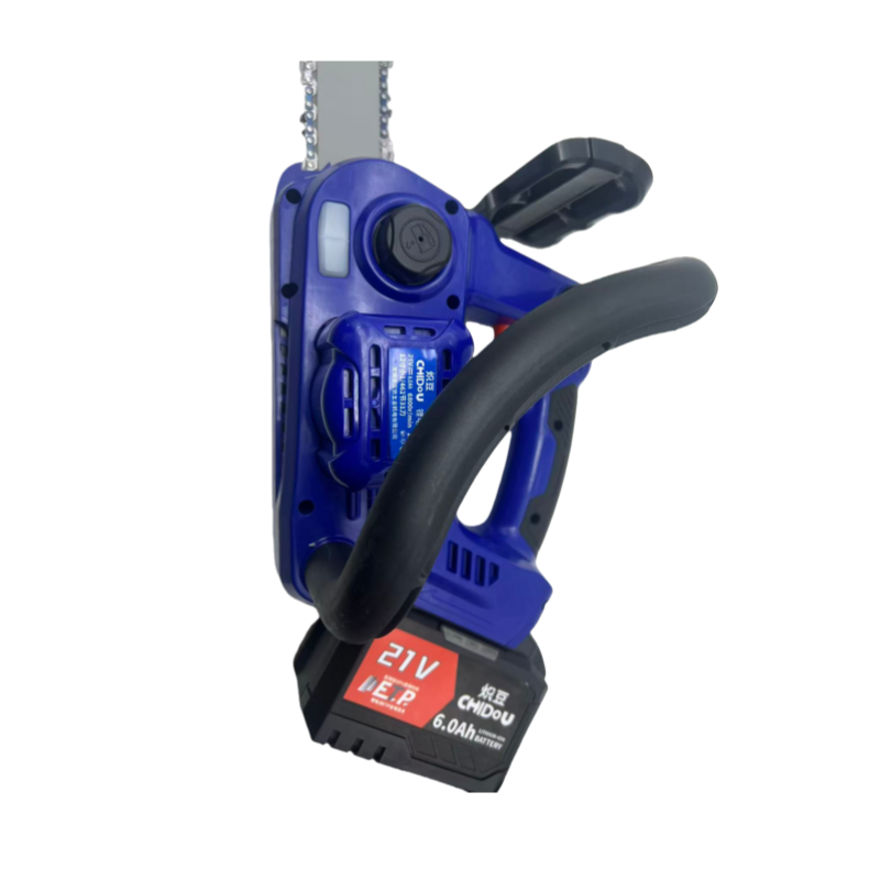 炽豆锂电高速锯21012T伐木锯链条锯电链锯12寸充电锯小型家用手持电动锯伐木锯树机高清大图