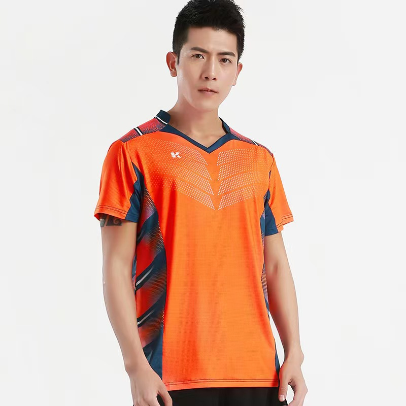 蒙企智品新款个性休闲羽毛球套装男女成年运动服情侣服Y-1901