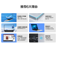 华为（HUAWEI）荣耀MagicBook 2020 AMD锐龙5 3500U处理器 8G 定制512GB固态 集显 14.0英寸 轻薄本商务办公娱乐笔记本电脑 蓝边框 Win10