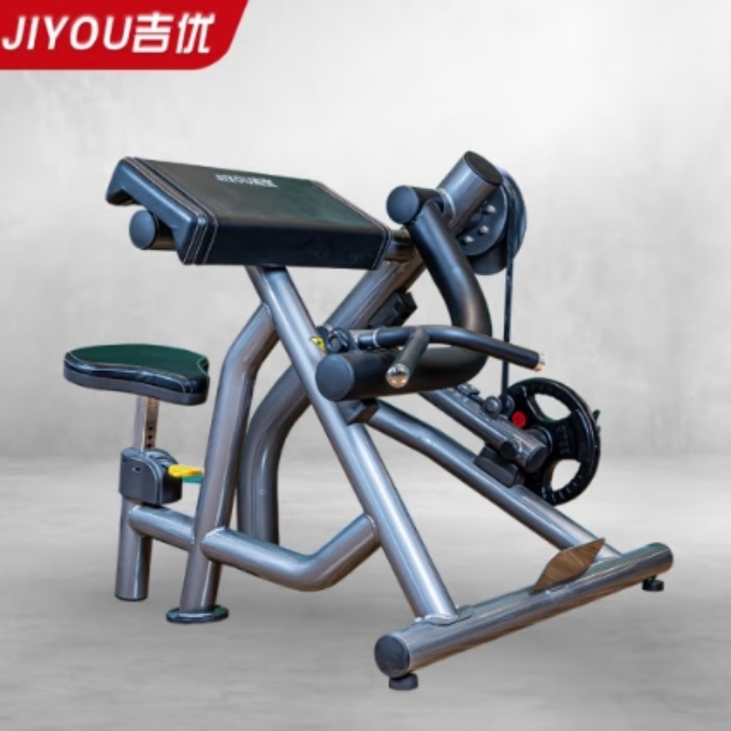 吉优 JY-M05二头肌训练器商用综合训练健身房专用器械(不含杠铃片)