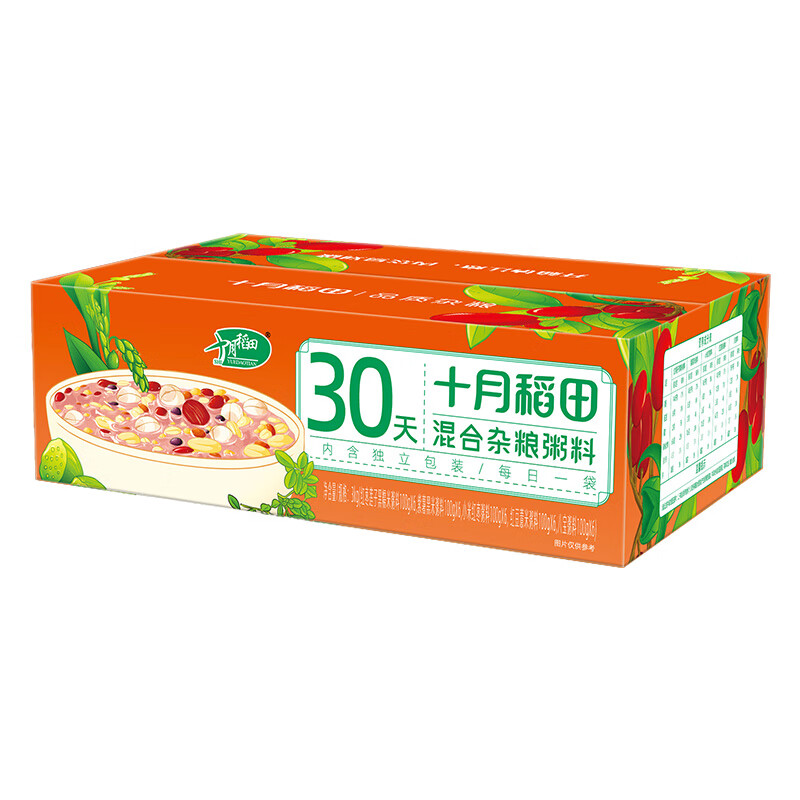 十月稻田混合杂粮粥料3kg高清大图