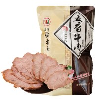 北京稻香村熟食 五香牛肉300g酱牛肉卤肉袋装真空熟食