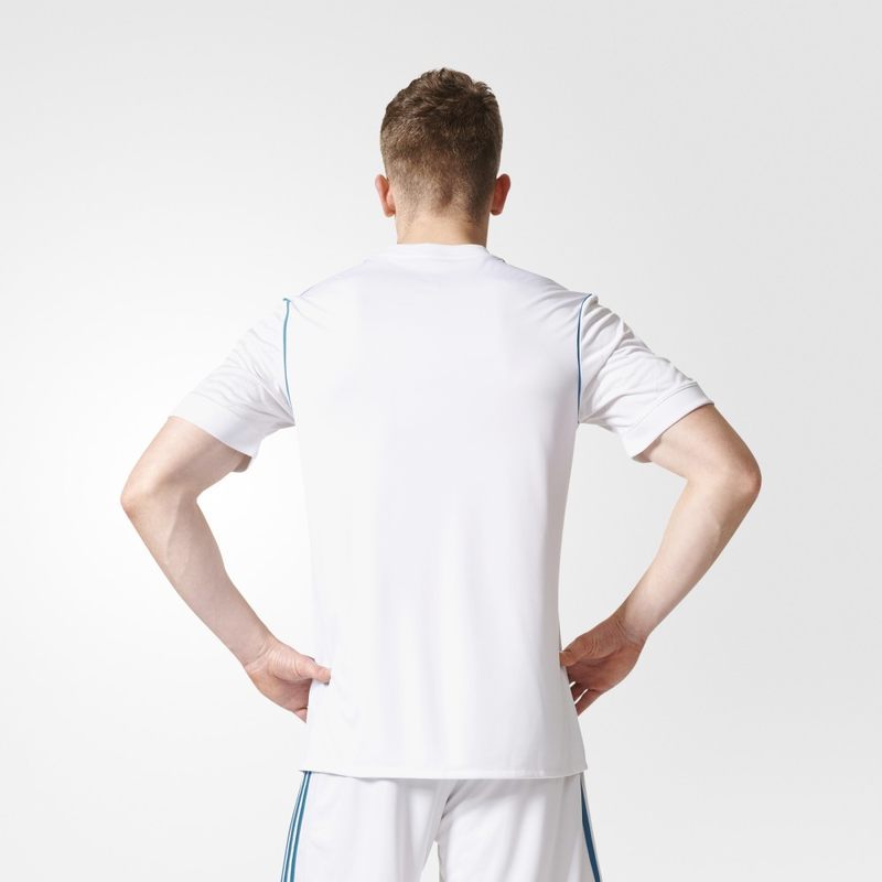 adidas 阿迪达斯 足球 男子 皇家马德里 短袖上装 白 B31109