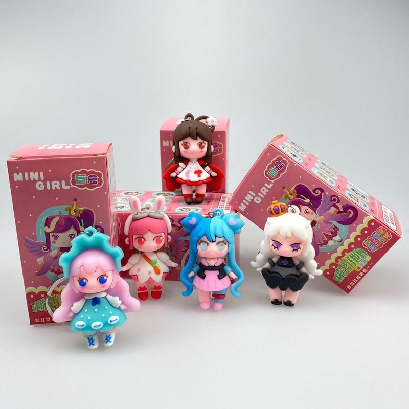 15入迷你世界盲盒手办宇宙少女团娃娃公仔摆件花小楼潮流玩具皮肤