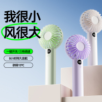 对伴2025新款泡泡风扇跨境手持小风扇USB充电长续航礼品批发挂绳轻音